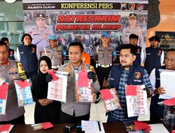 Satreskrim Polresta Cilacap Ringkus Pembuat Uang Palsu