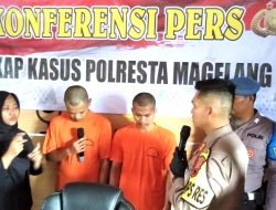 Dua Pelaku Curas di Secang Berhasil Diringkus Satreskrim Polresta Magelang