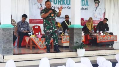 Forkopimda Mengajar Kelas Inspirasi, Ini Pesan Dandim Kebumen