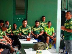 Para Perwira Yonarmed 11 Kostrad Kuatkan Kekeluargaan dan Kekompakan
