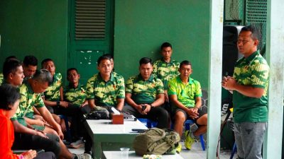Para Perwira Yonarmed 11 Kostrad Kuatkan Kekeluargaan dan Kekompakan