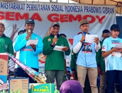 GEMA PSI Kendal Deklarasi Dukung Pasangan Prabowo-Gibran