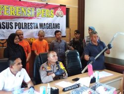 Tawuran Malam Tahun Baru, 4 Tersangka Diringkus Satreskrim Polresta Magelang