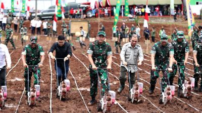 Kasad Serukan Ubah Lahan Tidur Jadi Produktif