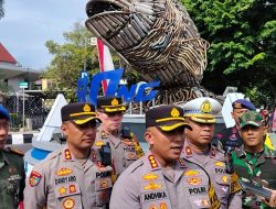 Deklarasi Jateng Zero Knalpot Brong, Forkopimda Pati Resmikan Monumen Bandeng