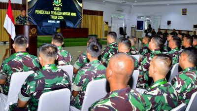Dirdik Akmil Buka Pembekalan Pengasuh Mentar 2024