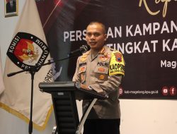Rakor Linsek Jelang Kampanye Pemilu 2024, Begini Ketegasan Kapolresta Magelang