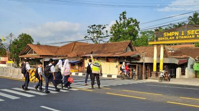 Melalui Strong Point Pagi, Polresta Magelang Optimalkan Pelayanan Masyarakat