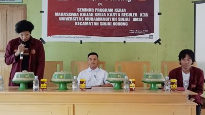 Mahasiswa K3 UMSi Gelar Seminar Program Kerja di Desa Bonto Katute
