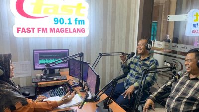 Talk Show di Radio Fast FM, Polresta Magelang Sampaikan Pesan Kamtibmas
