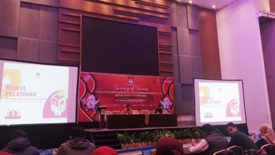 KPU Gowa Gelar ToT Fasilitator PPK dan PPS