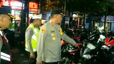 Satlantas Polresta Cilacap Amankan 129 Ranmor Berknalpot Brong