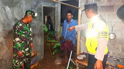 Hujan Deras Akibatkan Longsor di Bambusari Kajoran