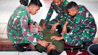 Prajurit Yonarmed 11 Kostrad Laksanakan Latihan Long Malap