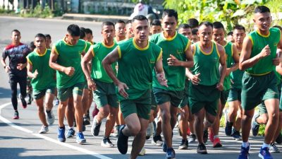 Prajurit Yonarmed 11 Kostrad Pelihara Ketahanan Fisik