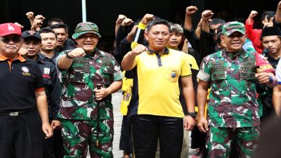 Dandim 0808/Blitar Ikuti Kegiatan Bulan Bakti TNI-Polri