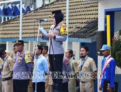 Polres Magelang Kota Gelar Upacara Aksi Damai Antarpelajar SMK