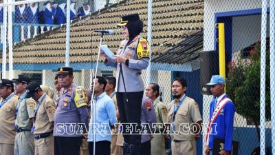 Polres Magelang Kota Gelar Upacara Aksi Damai Antarpelajar SMK