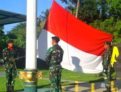 Tingkatkan Kedisiplinan, Yonarmed 1 Kostrad Laksanakan Upacara Bendera