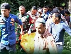 Babinsa Kodim 1501/Ternate Evakuasi Korban Gantung Diri