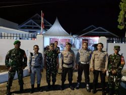 TNI dan Polisi Jaga Ketat Pleno Rekapitulasi Perhitungan Suara di KPU Sinjai 