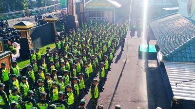 Kodim 0808/Blitar Gelar Apel Kesiapan Pengamanan Pemilu Tahun 2024