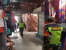 Masa Tenang, Koramil Jajaran Kodim 0808/Blitar Tingkatkan Pengamanan