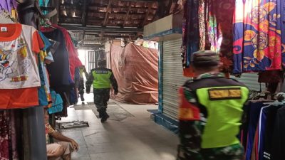 Masa Tenang, Koramil Jajaran Kodim 0808/Blitar Tingkatkan Pengamanan
