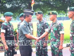 Batalyon Armed 1 Kostrad Terima Tim Puldata Pokja Sahli KASAD