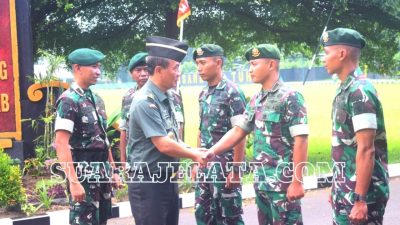 Batalyon Armed 1 Kostrad Terima Tim Puldata Pokja Sahli KASAD