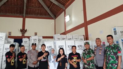 Koramil 04/Windusari Laksanakan Pengamanan Distribusi Logistik Pemilu 2024