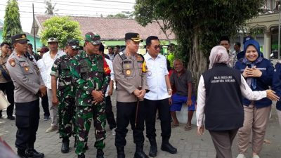 Dandim 0808/Blitar dan Forkopimda Lakukan Monitoring Pemilu