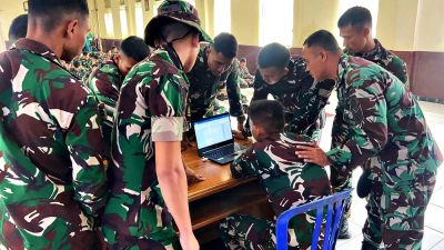 Hadapi Era Digital, Yonarmed 11/GG/2/2 Kostrad Gelar Pelatihan Komputer