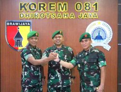 Letkol Inf Hendra Sukmana Resmi Jabat Komandan Kodim 0808/Blitar