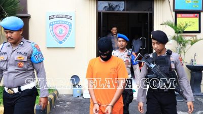 Satreskrim Polres Kediri Kota Amankan Pelaku Curat Dua Tempat