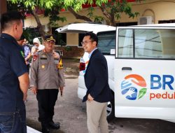 Bank BRI Bantu Mobil Ambulans untuk Polres Jeneponto