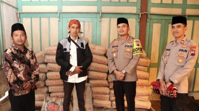 Kapolresta Magelang Sumbang Masjid Nurul Huda