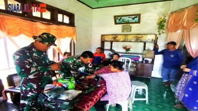 Peran Penting Petugas Kesehatan Dalam Kegiatan TMMD