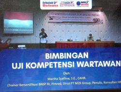 Sukseskan UKW Gratis Dewan Pers, PWO Dwipa Lakukan Bimbingan UKW