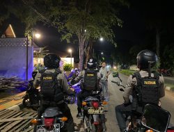 Ramadhan Tenang, Polres Sinjai Tingkatkan Patroli Mobile 