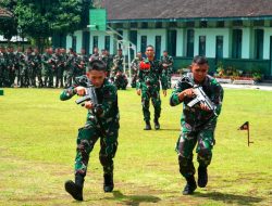 Tajamkan Naluri Tempur, Prajurit Guntur Geni Laksanakan Latbak Reaksi