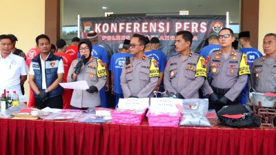 Ungkap 3 Kasus Narkoba, Polres Magelang Kota Amankan 4 Tersangka