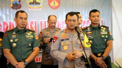 Persiapkan Pengamanan Arus Mudik, Kapolda Jateng Gelar Rakor Linsek