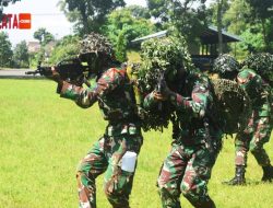 Prajurit Yonarmed 1 Kostrad Laksanakan UTP Umum