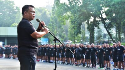 Apel Hari Pertama Organik Akmil Masuk Kerja