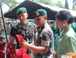 Yonarmed 1 Kostrad Meriahkan Bazar TNI di Kampung Tentara