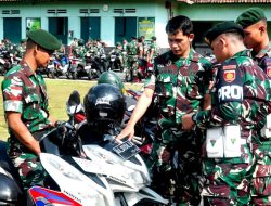 Yonarmed 11/GG/2/2 Kostrad Cek Kendaraan Prajurit