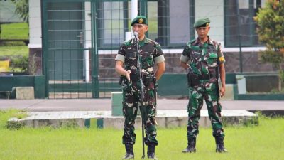 Yonarmed 1 Kostrad Laksanakan Apel Pemberangkatan Cuti Lebaran