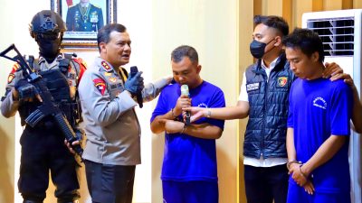 Polresta Banyumas Ungkap Kasus Penembakan