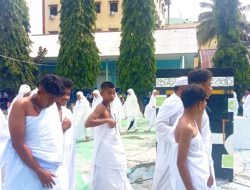 SMP Negeri 6 Kota Ternate Gelar UP, Hari Ini Praktik Manasik Haji